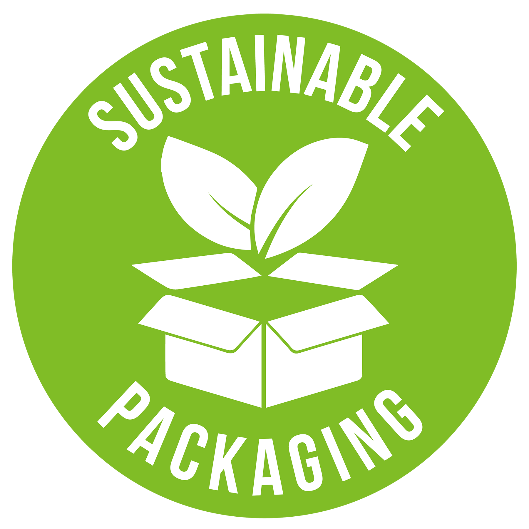 Sustainable packaging stamp