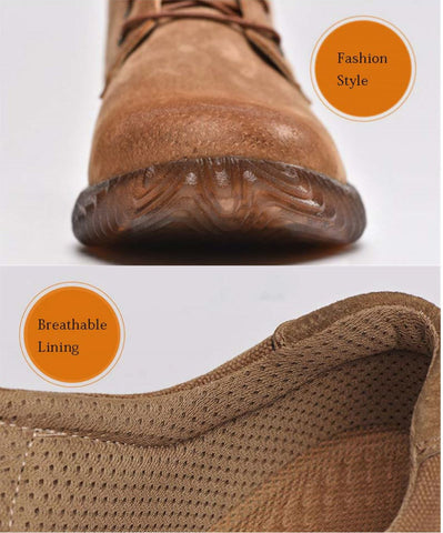 mes leather work boots