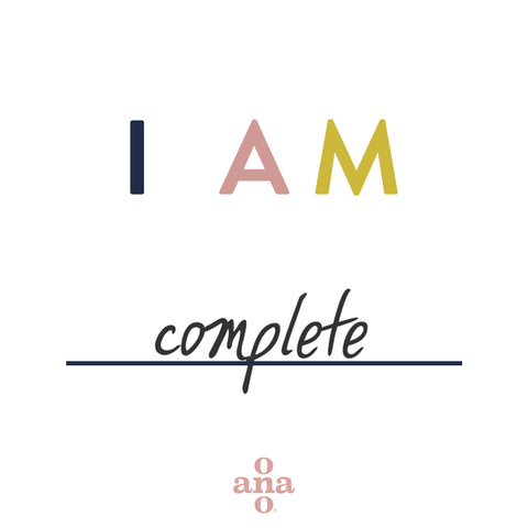 I am complete logo