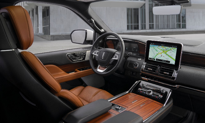 The 2020 Lincoln Navigator Interior View