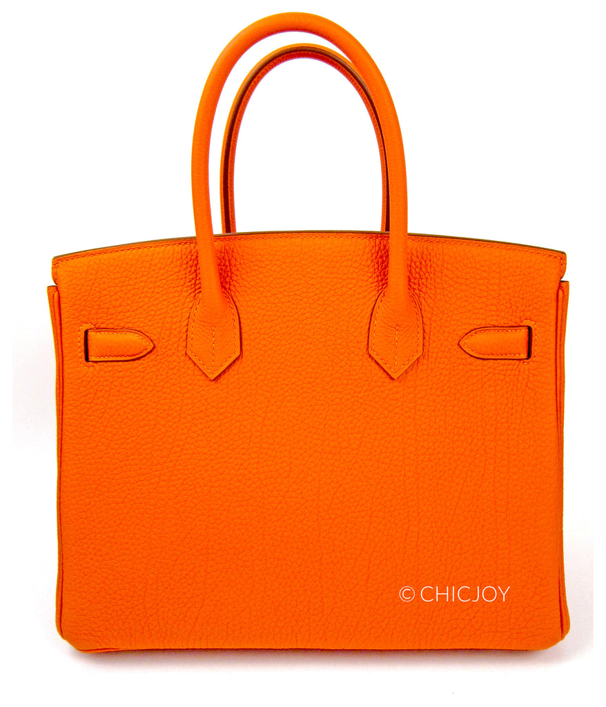 hermes birkin orange 30