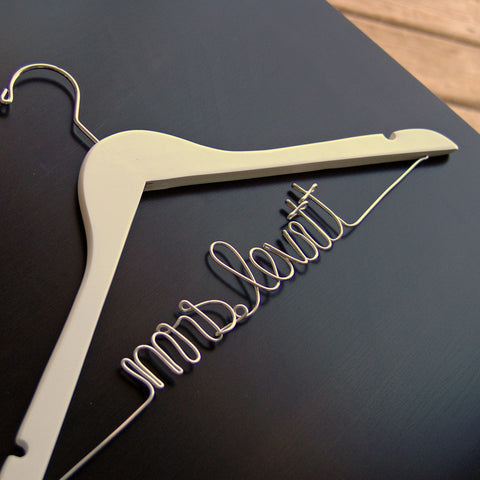 Custom Wedding Hanger