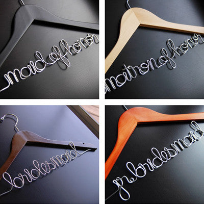 Custom Wedding Hanger