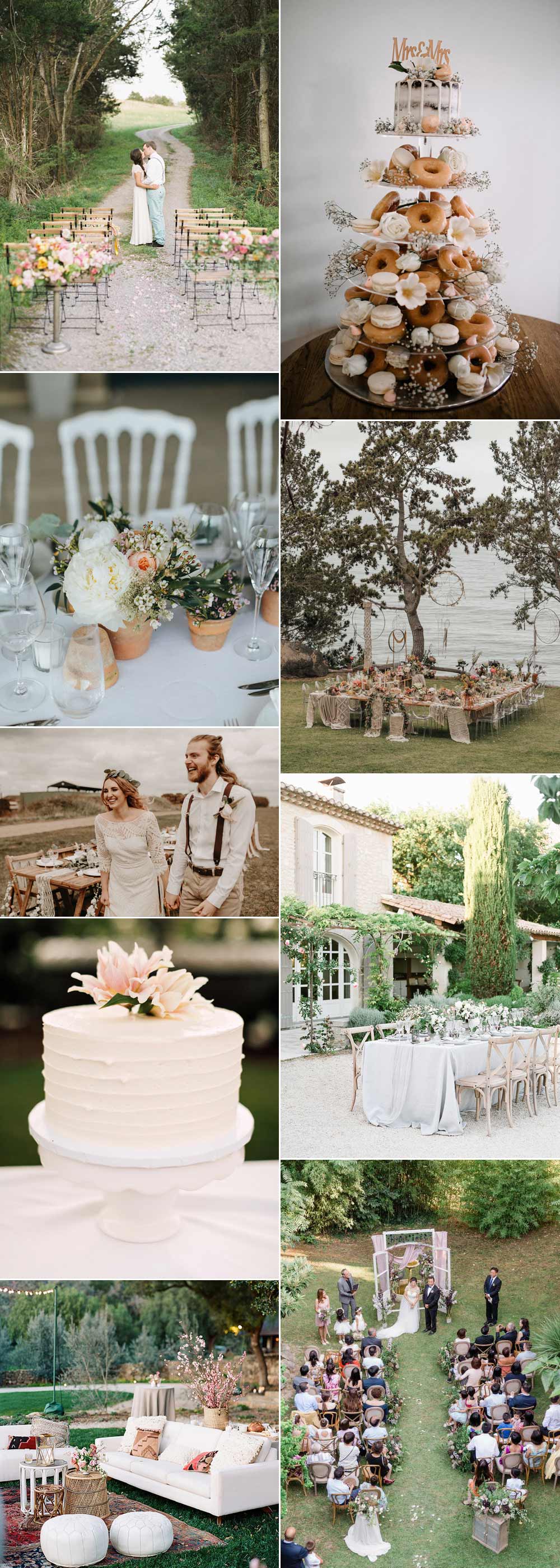 Small wedding ideas for an intimate day