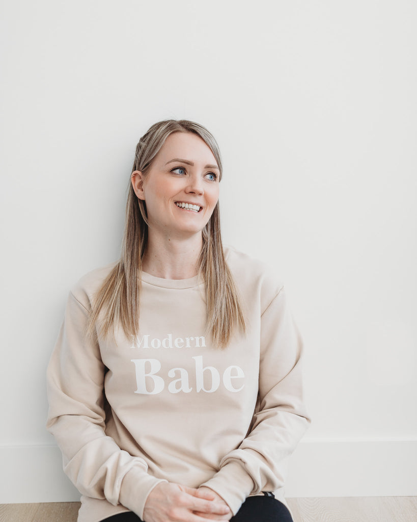 Natasha, Founder of Today's Modern Bebe, Canadian Made Clothing for Children | Eco-friendly baby clothes made in Canada 