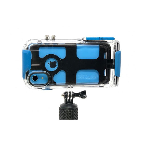 【預購】潛水專用 iPhone XR 觸控手機殼+自拍棒組