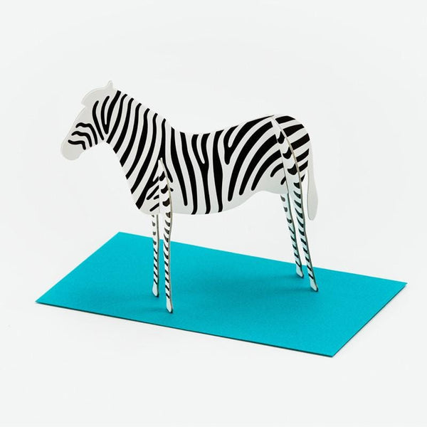 立體卡片 Zebra/Standing Message Card