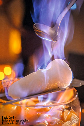 Flaming Mulled Wine Feuerzangenbowle Recipe