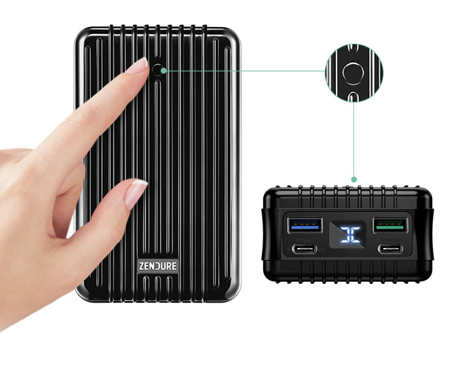 SuperTank 100W Dual USB-C Tragbares Ladegerät