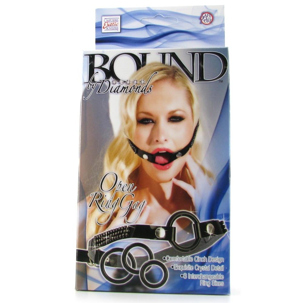 Bound By Diamonds Open Ring Gag Sex