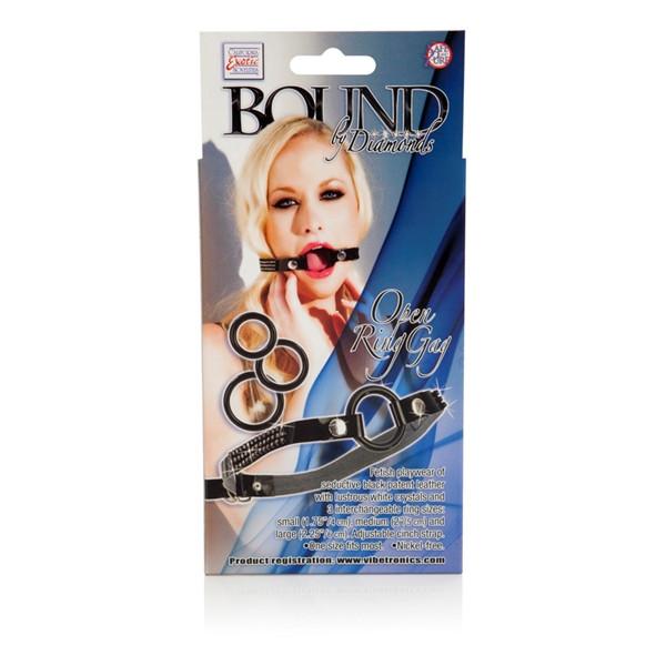 Bound By Diamonds Open Ring Gag Sexy Toys On