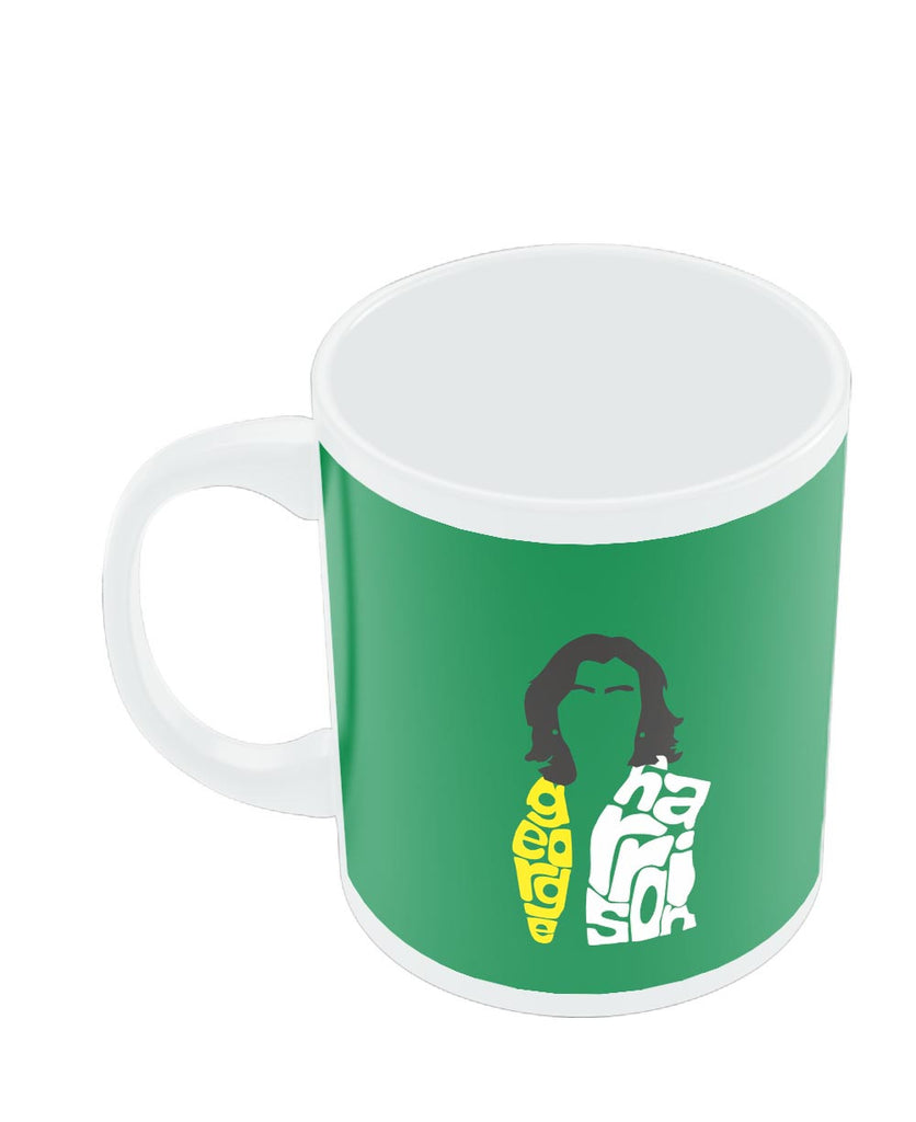 Coffee Mugs Online | George Harrison Typography | Beatles Legend Mug ...