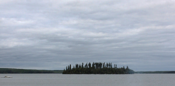 lowering sky over lac la ronge