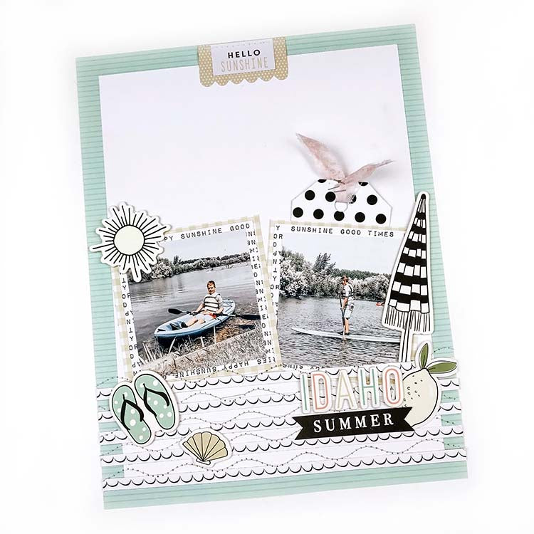 Scrapbook Layout by Lindsey Lanning for Felicity Jane