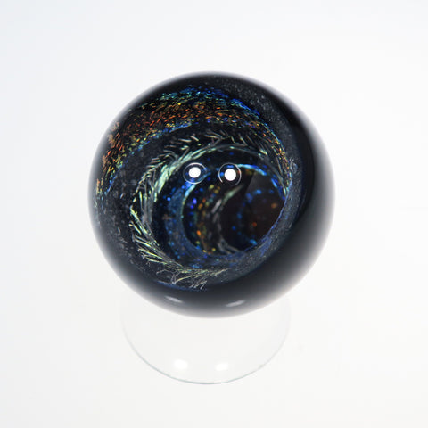 memorial galaxy marble ashes cremains