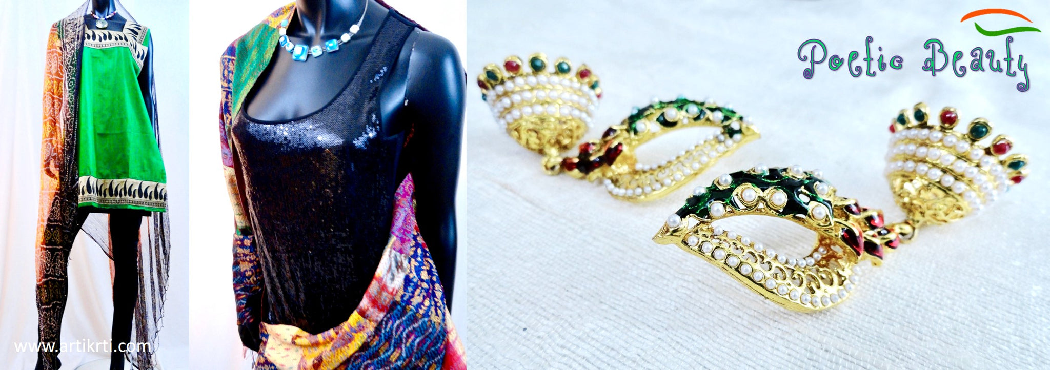 womenswear-skirts-indian-jewelry-bracelts-earrings-necklaces-artikrti