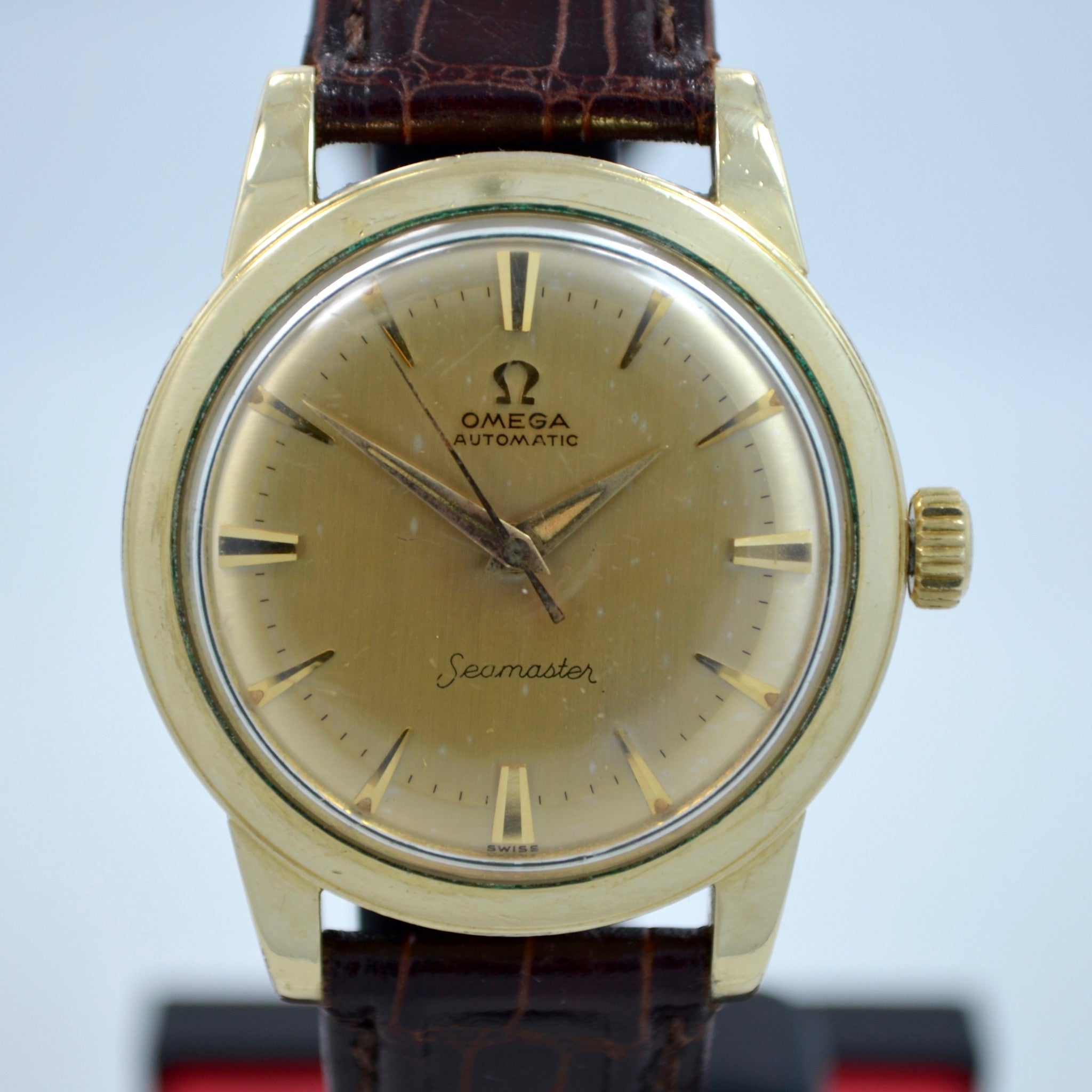 Vintage Omega Seamaster 6250 Gold Filled Automatic Cal. 500 Wristwatch