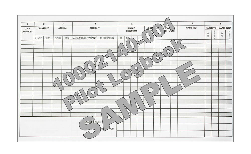 jeppesen professional pilot logbook pdf