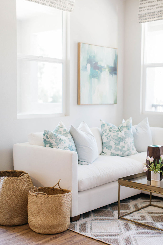 greige design shop + interiors  white sofa california style Orange County Designer instagram hashtags for designers