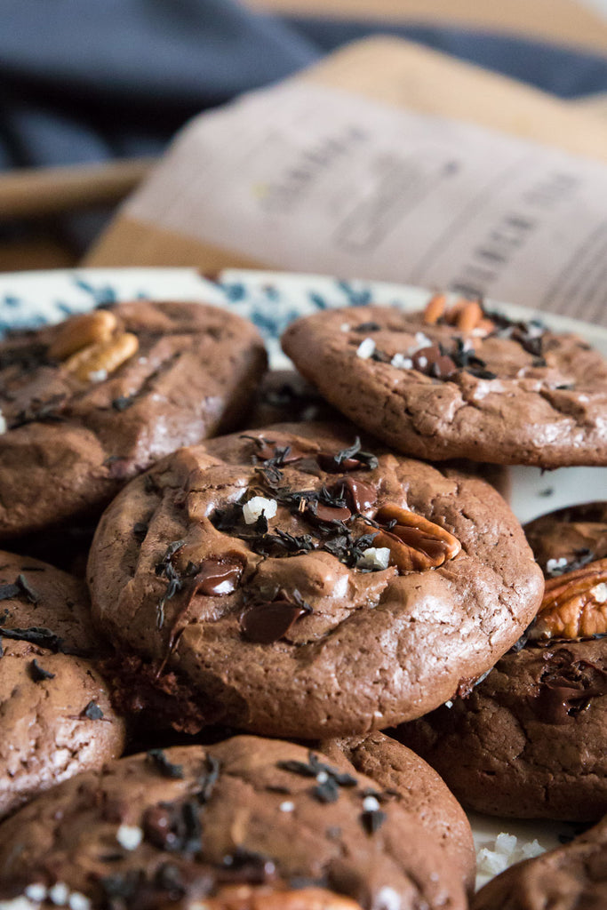 Double Chocolate Lychee cookies
