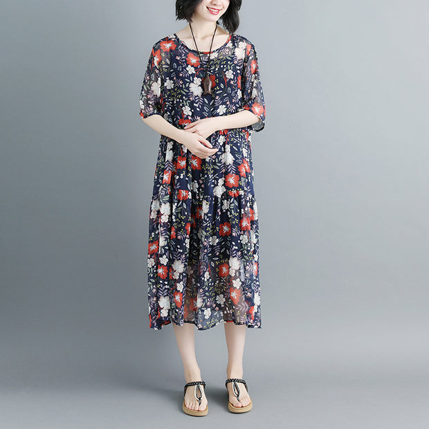 Hot Sales Women's Short Sleeve Dresses | Loose Linen Cotton – Page 2 ...