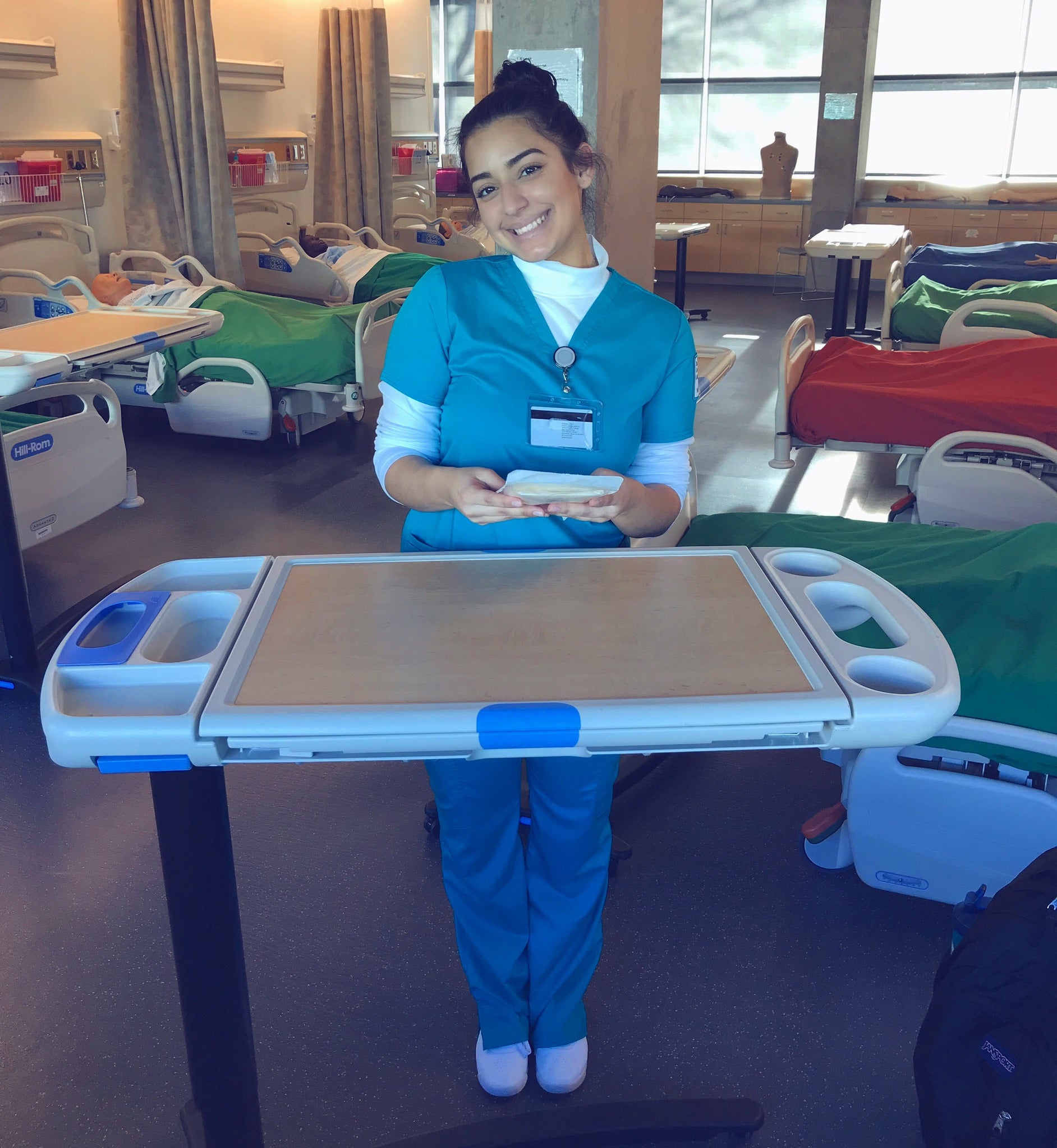Jackie Blandon Nurse threadTalk Blog Feature Wearing Scrubs