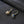 92.5 Gold plated Sterling Silver Black Pearl Coil Dangle Earrings - Enumu