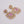 Pink Tourmaline and Citrine Dangle Earrings - Enumu