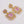 Pink Tourmaline and Citrine Dangle Earrings - Enumu