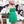 Dark Green Cotton Dress - Enumu