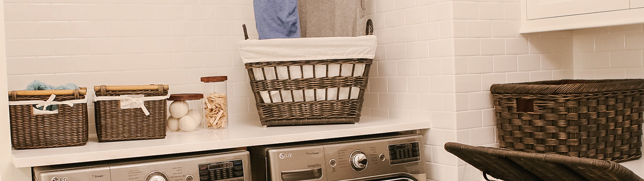 Wicker Laundry Baskets