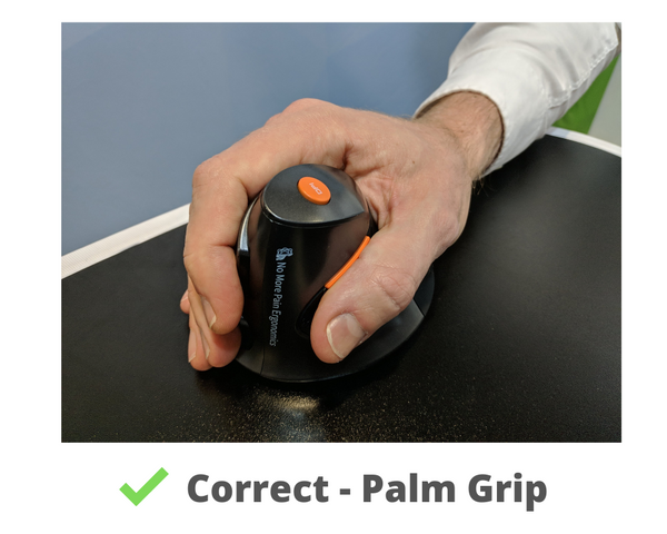 Correct grip palm grip computer mouse