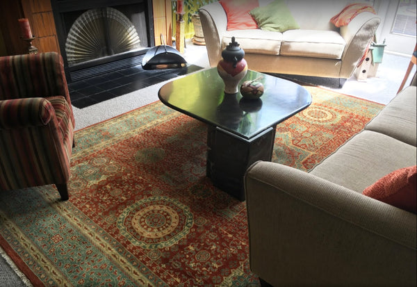 Customer Submitted Photo: living room area rug