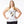 "She Flies With Her Own Wings" Graphic Tank in White/Gold