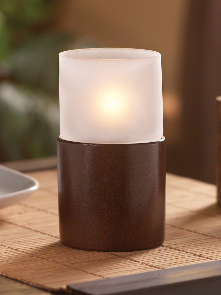 Wood Lamp - Cameo