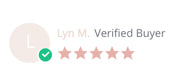 Lyn's 5 star verified review of the Cate technical shirt 
