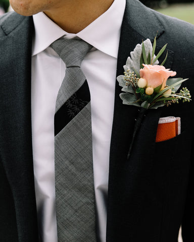 MIZU brand custom Japanese Wedding Neckties