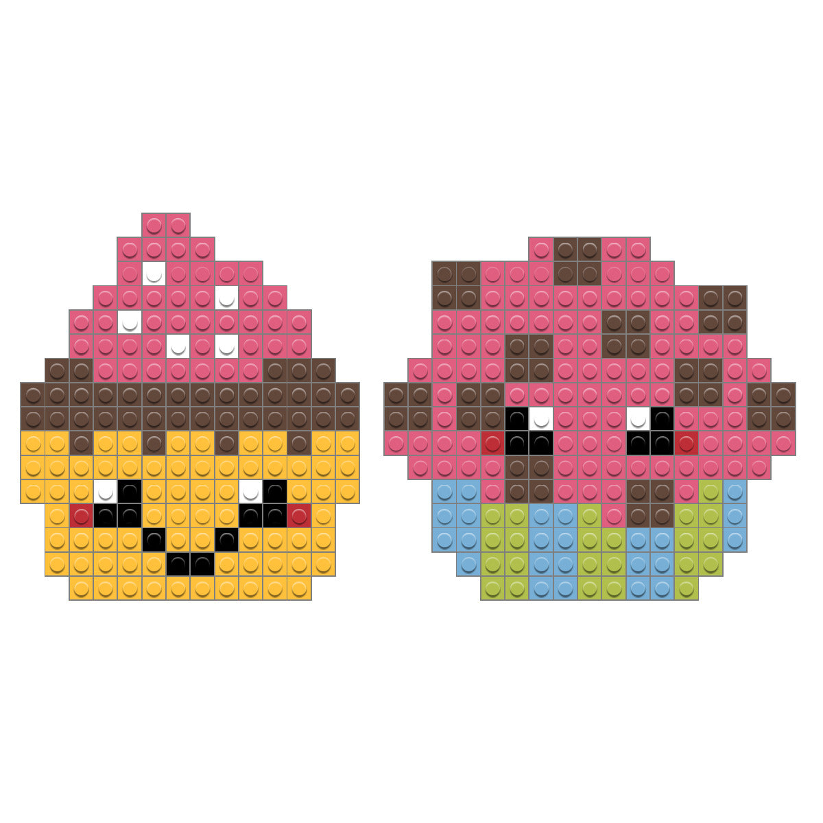 3d pixel puzzle cupcake