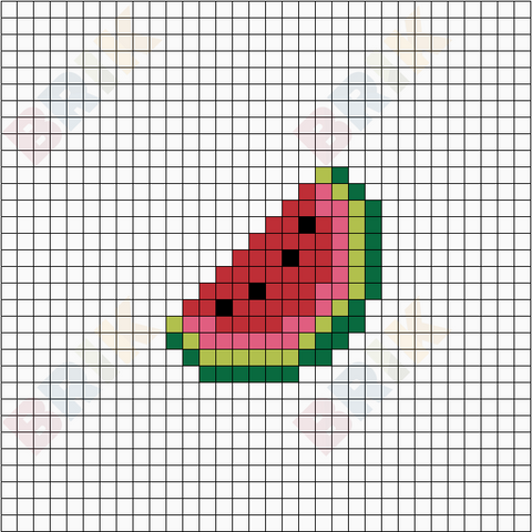 Pixel Watermelon – BRIK