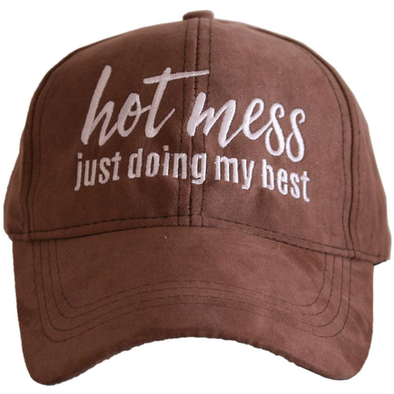 hot mess baseball cap