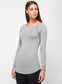 Alfi Long Sleeve Top with Mesh Inserts