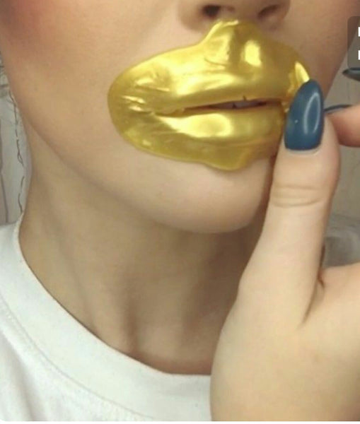 Gold Luxury Collagen Anti Aging Plumping Lip Mask â€