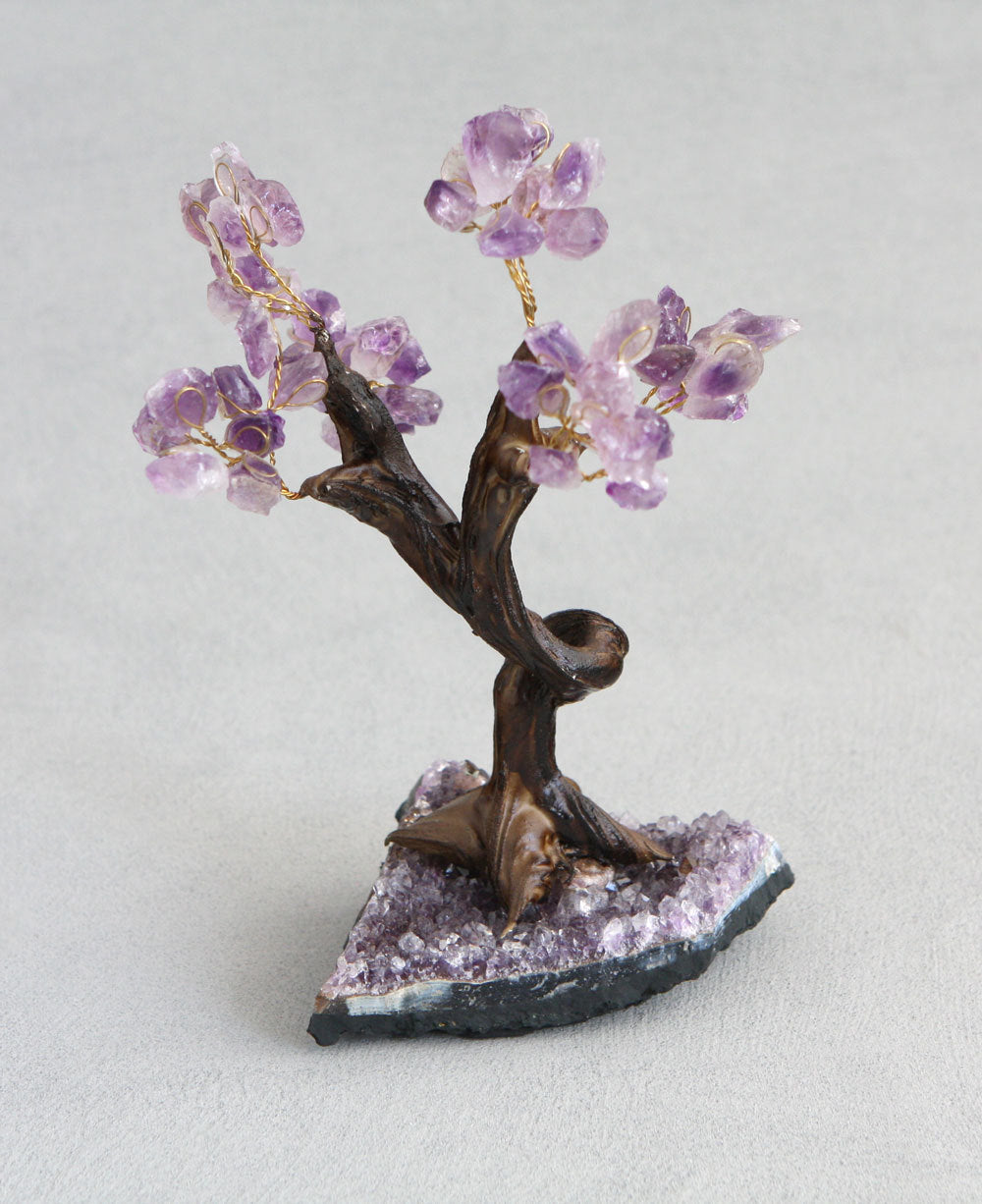 Amethyst Gemstone Bonsai Tree – Cultural Elements