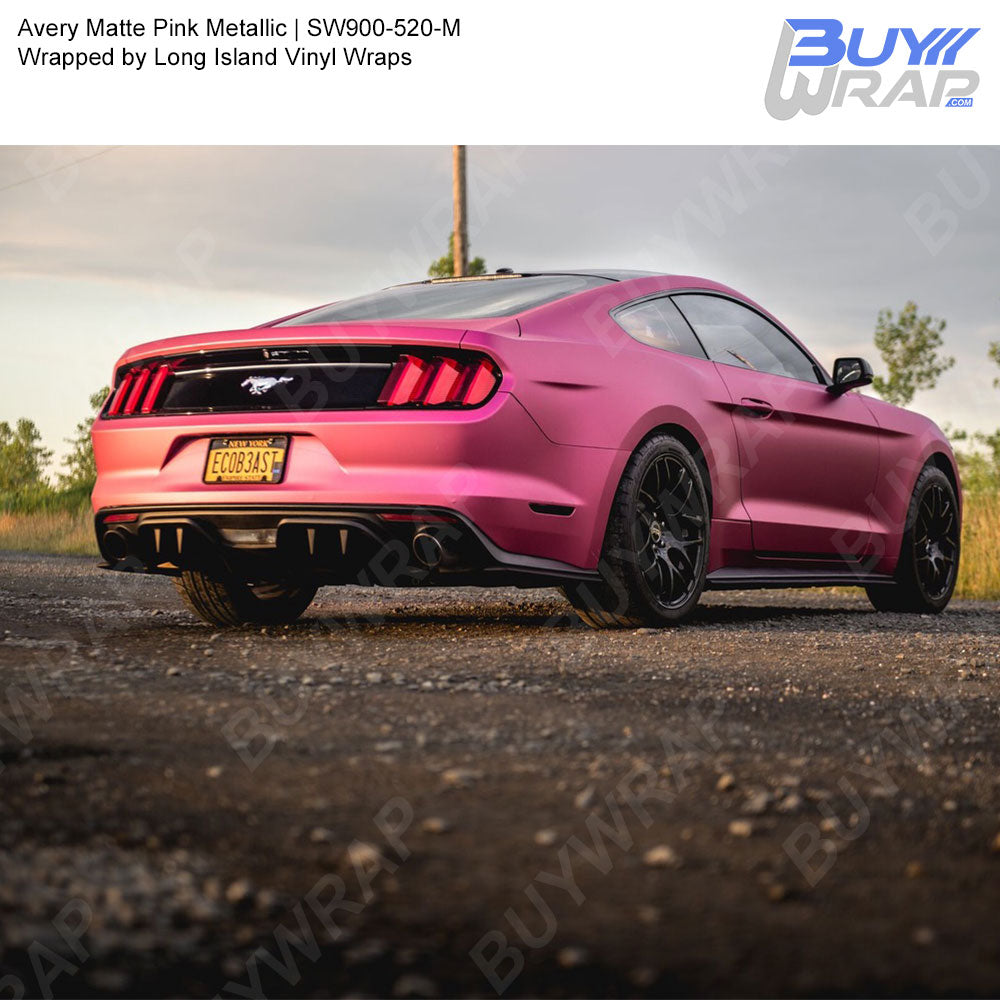 Avery SW900 Matte Pink Metallic Wrap | SW900-520-M – BuyWrap.com