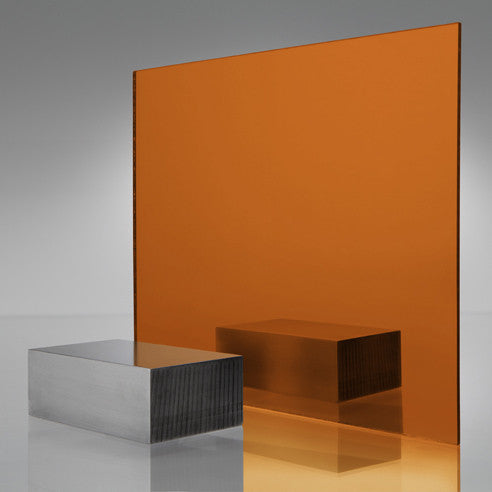 2422 amber 3mm acrylic mirror orange materials