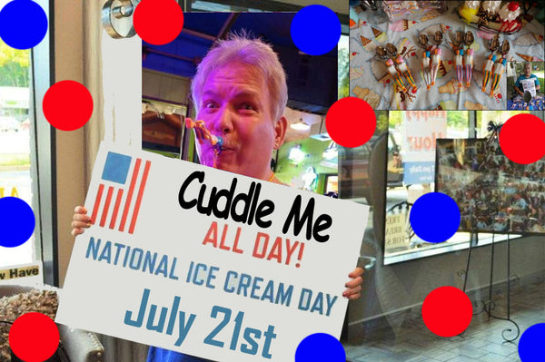 National Ice Cream Day is July 21st. When is National Cuddle Me Day? Couples in all Relaionships need a day to Enjoy.