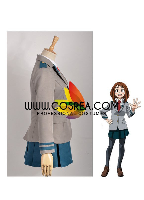 My Hero Academia Ochako Uraraka Uniform Cosplay Costume Cosrea Cosplay 0039