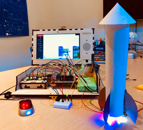 DIY: Learn how to build a cardboard rocket