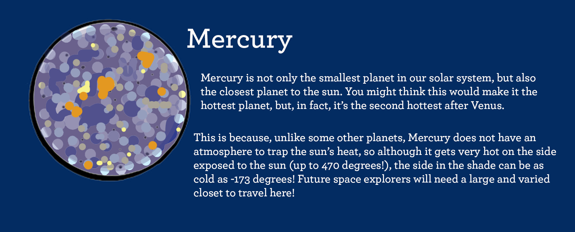 facts about planet mercury