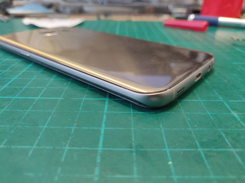 samsung galaxy s8 battery replacment, back cover closed